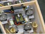 Mark Hawkings' well engineered G3 super battle cruiser using belt drive reduction.